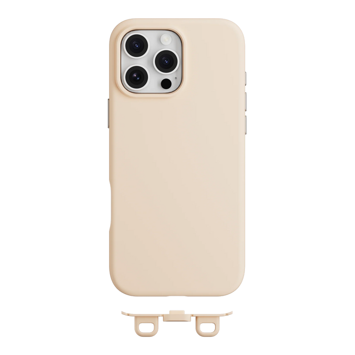 Rosé Mageasy Vibrant M shockproof case for iPhone 16 Pro (2024) available at SpotnGrab Lebanon, showcasing its elegant pink hue