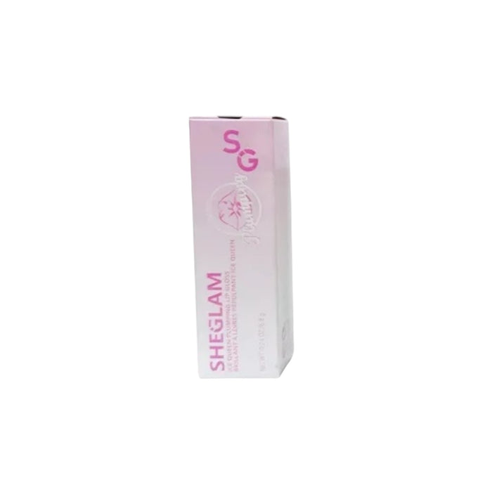 Sheglam Ice Queen Plumping Lip Gloss in sleek tube – clear high-shine formula with cooling effect for fuller, glossy lips