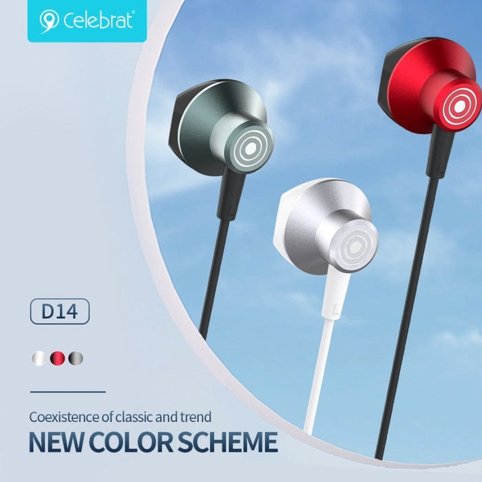 Celebrat Earphones D14 USB-C