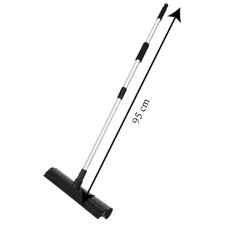 2-in-1 extendable window cleaning squeegee and sponge with telescopic aluminum pole on Spotngrab Lebanon.