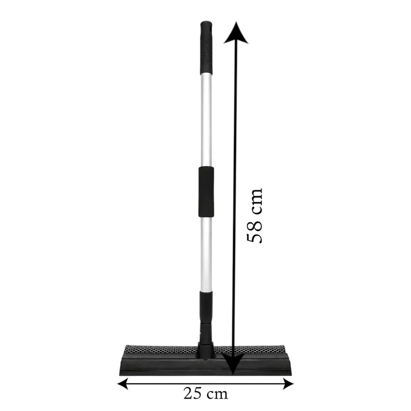 2-in-1 extendable window cleaning squeegee and sponge with telescopic aluminum pole on Spotngrab Lebanon.