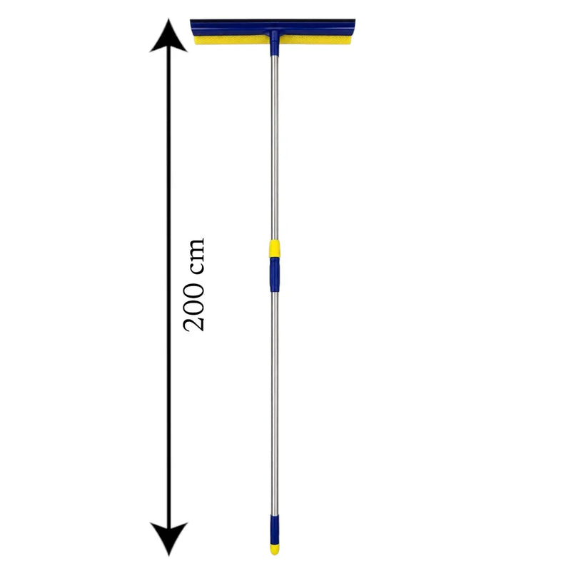 2-in-1 telescopic window squeegee and sponge cleaner extending up to 200cm on Spotngrab Lebanon.