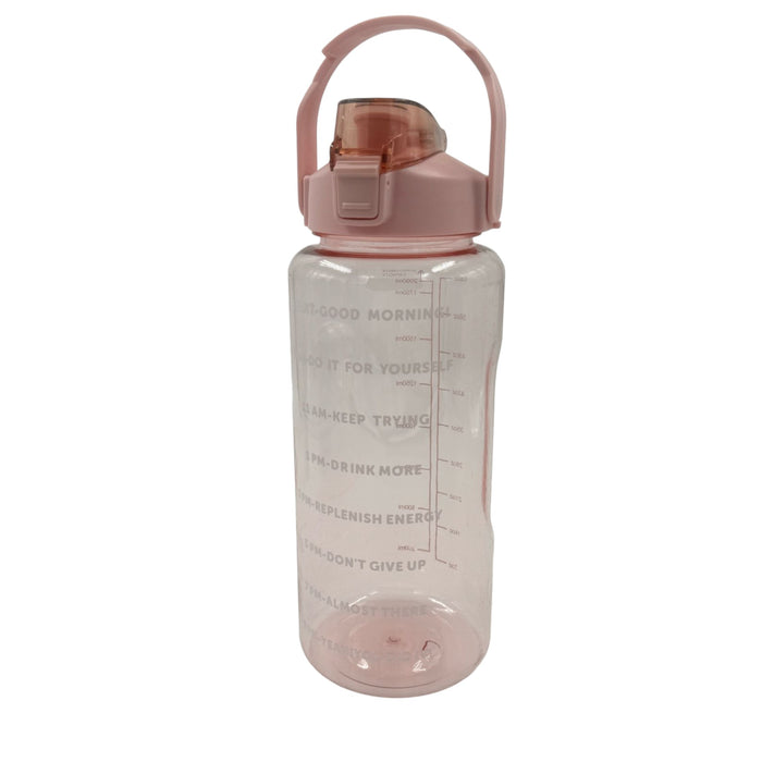 Motivational Water Bottle 2000 ml