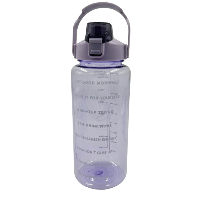 Motivational Water Bottle 2000 ml