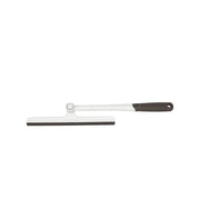 360-degree rotatable window cleaner squeegee with a white shaft, grey handle with heart hanging loop, and silicone squeegee blade on Spotngrab Lebanon.