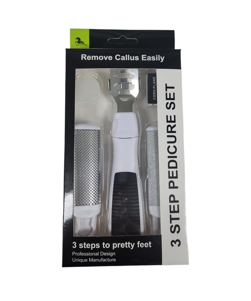 3 In 1 Foot SPA Scrubber Pedicure Kit
