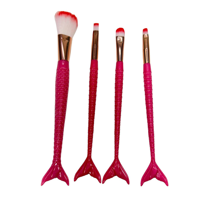 Mermaid Blush Brush 4 pcs Kit