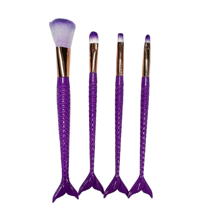 Mermaid Blush Brush 4 pcs Kit