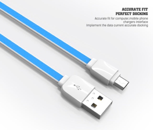 كابل بيانات USB سريع من LDNIO - أزرق، بطول 1 متر USBMICRO