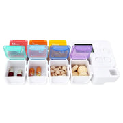 7-day weekly pill organizer with colorful daily compartments numbered 1 through 7 and a digital timer on Spotngrab Lebanon.