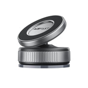 AceFast E27 magnetic suction phone holder in metallic gray displaying its twist-to-lock suction base and magnetic mounting plate on Spotngrab Lebanon.