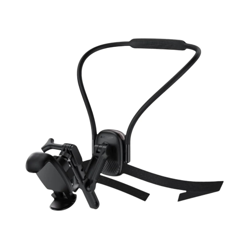 AceFast E33 neck hanging phone holder displaying its ergonomic silicone neckband and multi-joint clamp on Spotngrab Lebanon.