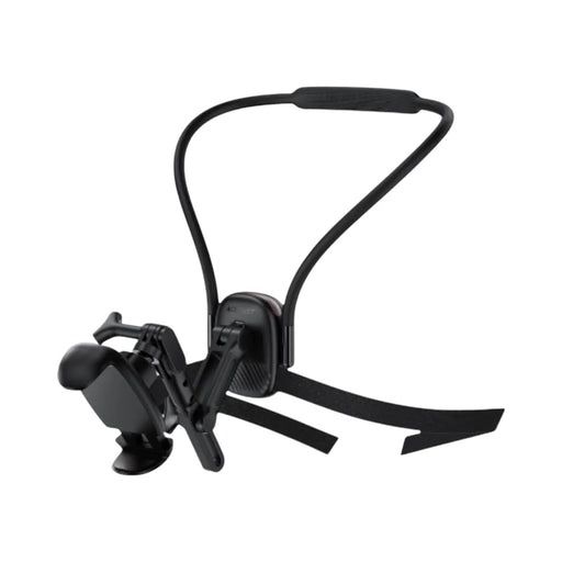 AceFast E33 neck hanging phone holder displaying its ergonomic silicone neckband and multi-joint clamp on Spotngrab Lebanon.