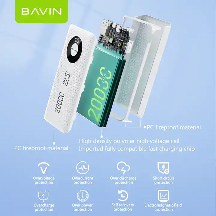 BAVIN 20000 mah POWER BANK 22.5 W