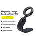 Baseus BS-CW02 Go Series 360° Magnetic Car Phone Mount in Black – strong rotating holder for cars, available at SpotNGrab Lebanon.