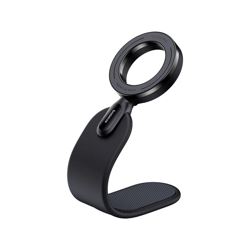 Baseus BS-CW02 Go Series 360° Magnetic Car Phone Mount in Black – strong rotating holder for cars, available at SpotNGrab Lebanon.