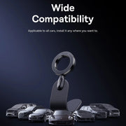 Baseus BS-CW02 Go Series 360° Magnetic Car Phone Mount compatible in Black – strong rotating holder for cars, available at SpotNGrab Lebanon.