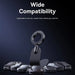 Baseus BS-CW02 Go Series 360° Magnetic Car Phone Mount compatible in Black – strong rotating holder for cars, available at SpotNGrab Lebanon.