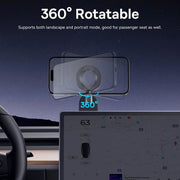 Baseus BS-CW02 Go Series 360° Magnetic Car Phone Mount in Black – strong rotating holder for cars, available at SpotNGrab Lebanon.