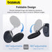 Baseus MagPro Magnetic Foldable Phone Mount in Black – compact, hands-free phone holder available at SpotNGrab Lebanon
