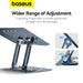 Baseus UltraStable Pro Series Laptop Stand in Space Grey – foldable, rotatable, and stable stand, available at SpotNGrab Lebanon.