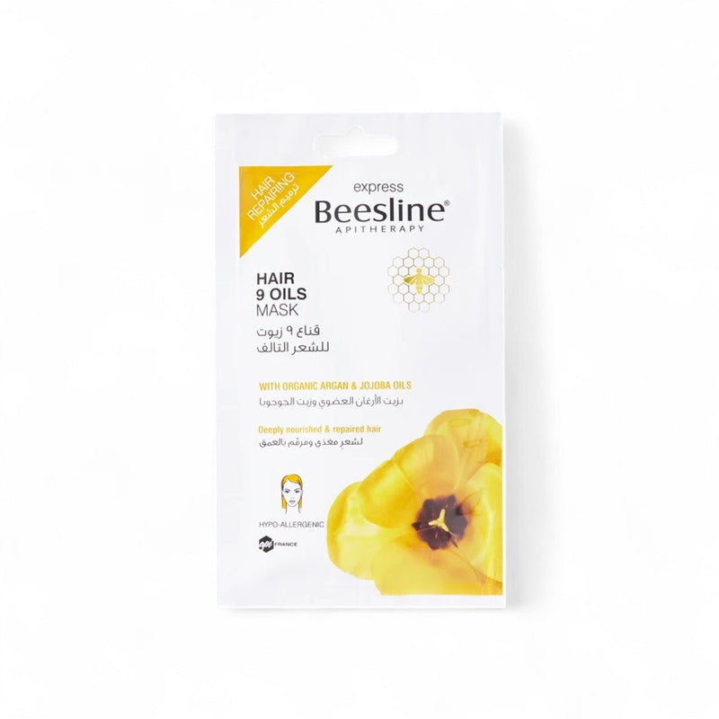 Beesline 9 Hair Oils Mask - Natural Hair Treatment Lebanon