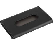 Black PU leather car tissue box holder sun visor on Spotngrab Lebanon.