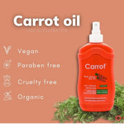 Carrot Sun Spray Tanning Oil 200ml Bottle for Deep Tan shop now in beirut spotngrab