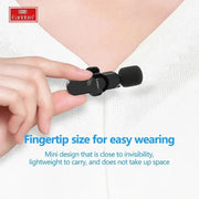 Earldom MC8L dual wireless microphone for iPhone – Lightning receiver and two Type-C charging mics on Spotngrab Lebanon.