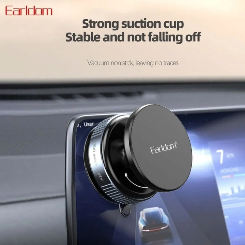 Earldom EH319 magnetic suction cup phone mount displaying its suction base and magnetic head on Spotngrab Lebanon.