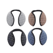 Knit winter earmuffs for men and women in four colors