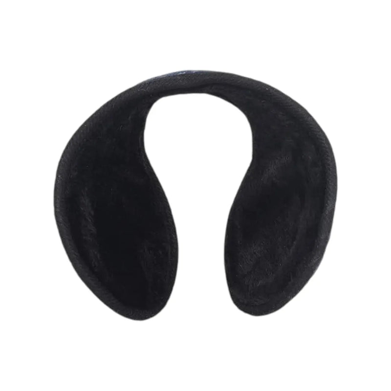 Knit winter earmuffs inside lining