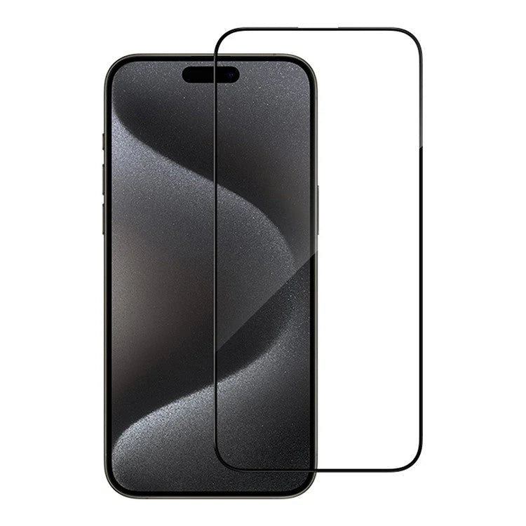 Blueo Full Cover HD Glass Screen Protector for iPhone 15 Pro Max 6.7 – anti-static, ultra-clear, available at SpotNGrab Lebanon.