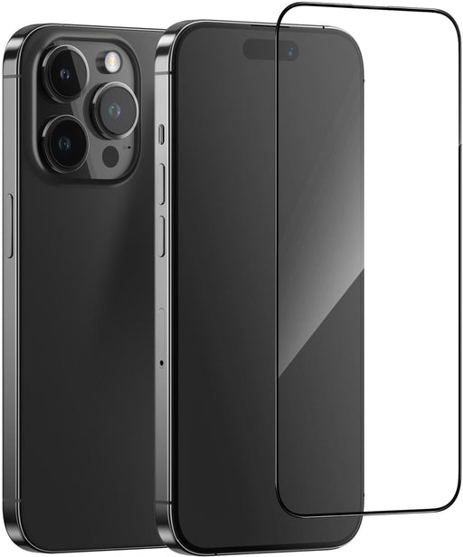 Blueo Full Cover HD Glass Screen Protector for iPhone 15 Pro Max 6.7 – anti-static, ultra-clear, available at SpotNGrab Lebanon.