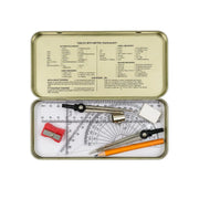 Al Watan Al Arabi mathematical instruments box displayed in its protective storage tin on Spotngrab Lebanon.