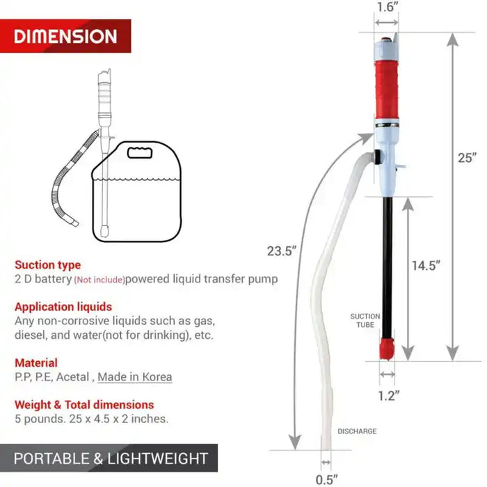 Portable Electric Pumps