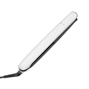 Hoco HP47 2-in-1 hair straightener and curler displaying ceramic plates and curved styling barrel on Spotngrab Lebanon.