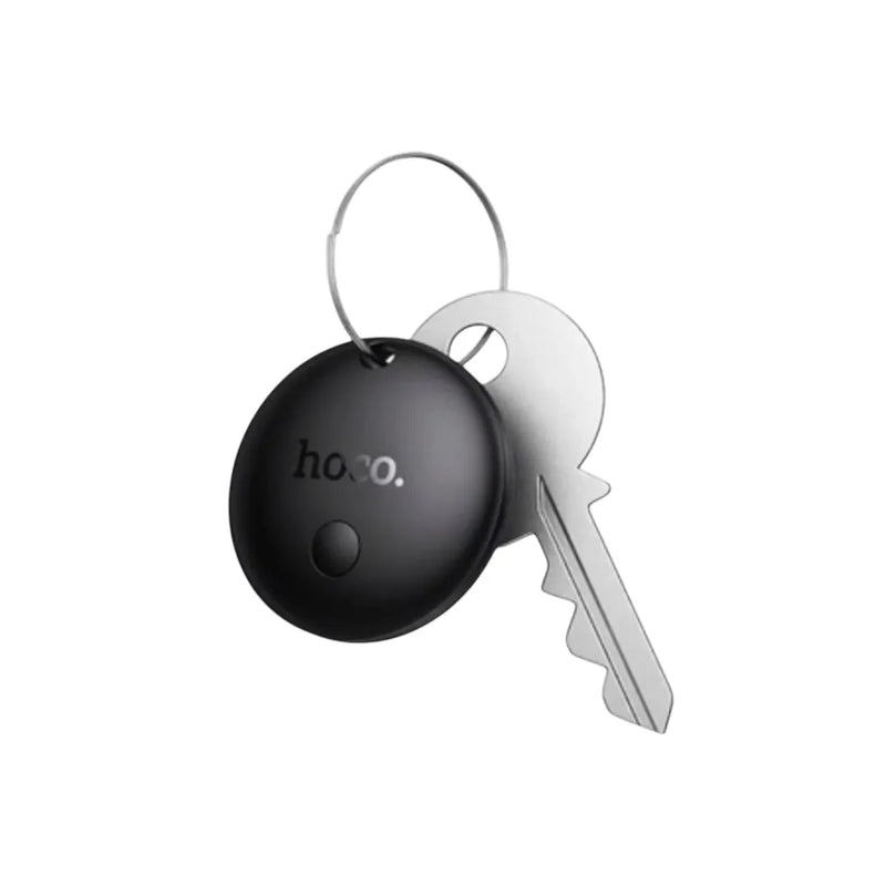 Hoco E93a Tag Smart Finder displaying its compact circular minimalist design and lanyard loop on Spotngrab Lebanon.