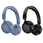 HOCO W66 Wave Bluetooth 5.4 wireless headphones in black – high-performance audio Lebanon Spotngrab.