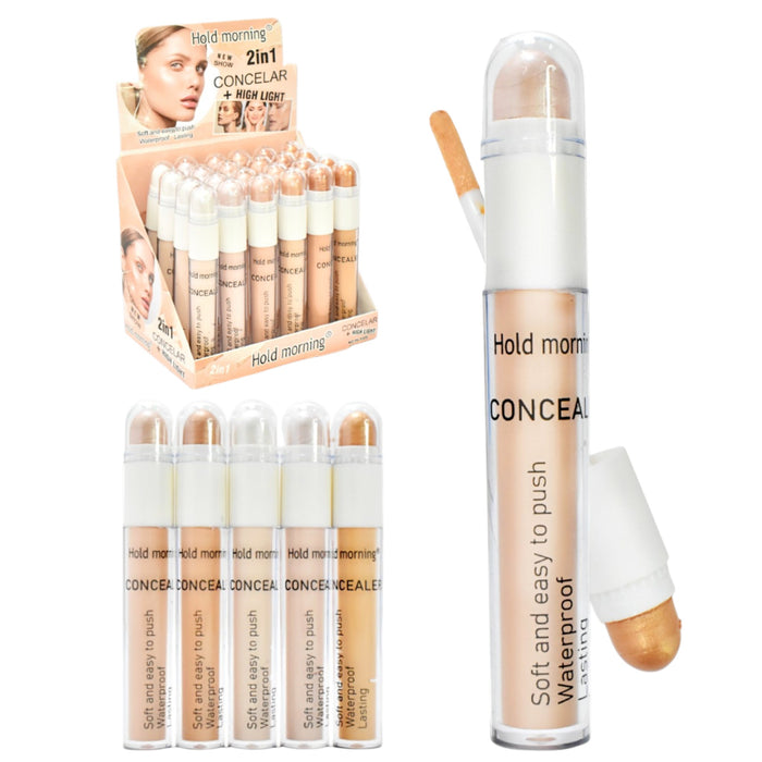 Hold Morning Concealer and Highlighter 2 in 1 – SpotnGrab Lebanon – Corrector & Illuminator
