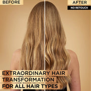 L'Oréal Elvive Extraordinary Oil Shampoo – golden bottle for normal to dry hair, enriched with 6 precious flower oils for softness and shine