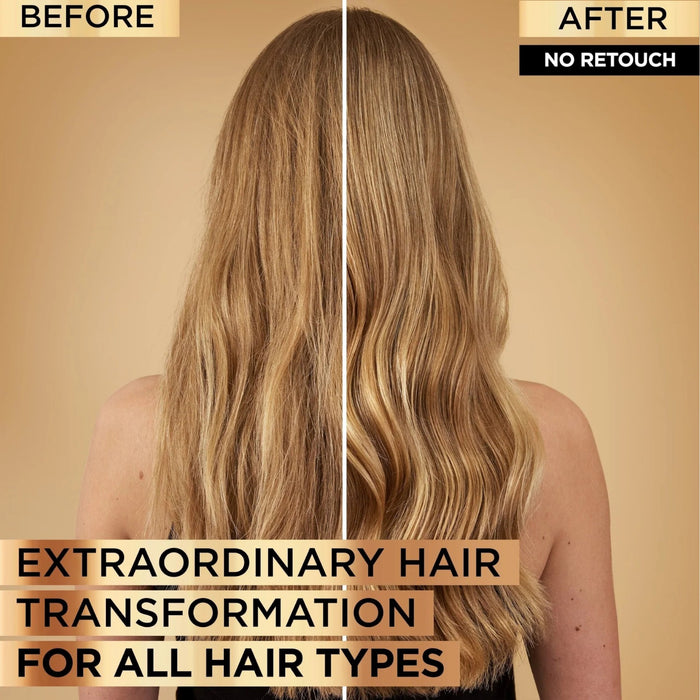 L'Oréal Elvive Extraordinary Oil Shampoo – golden bottle for normal to dry hair, enriched with 6 precious flower oils for softness and shine