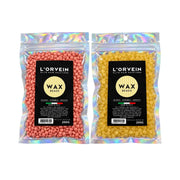 L'Orvein Elite Hair Solutions Wax Beads 200g packaging bag displaying hard wax beans on Spotngrab Lebanon.