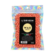 L'Orvein Elite Hair Solutions Wax Beads 200g packaging bag displaying hard wax beans on Spotngrab Lebanon.