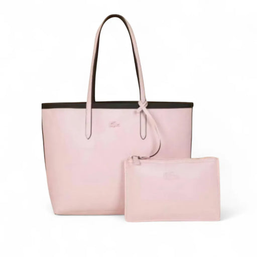 Lacoste double-face reversible tote bag with pouch – SpotNGrab Lebanon