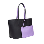 Lacoste double-face reversible tote bag with pouch – SpotNGrab Lebanon