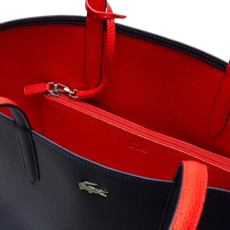 Lacoste double-face reversible tote bag with pouch – SpotNGrab Lebanon