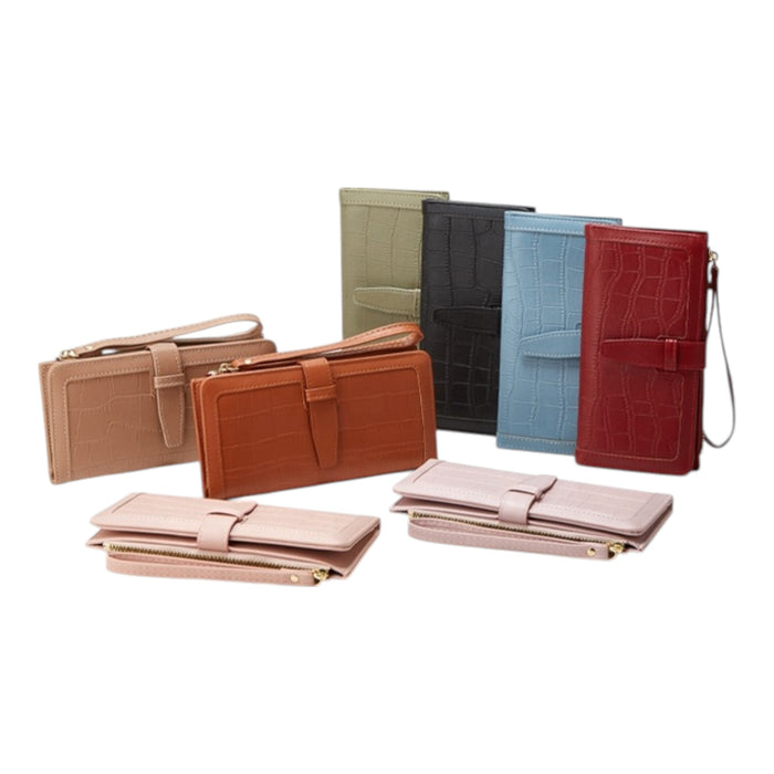 Large woman Wallet – Trendy Multi-Color Card Holder for Women