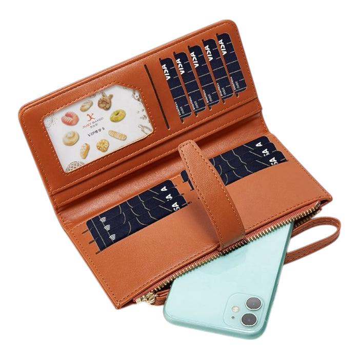 Large woman Wallet – Trendy Multi-Color Card Holder for Women