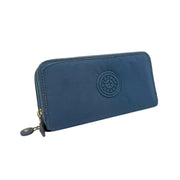 Large women's zip-around long wallet with multiple compartments - Spotngrab Lebanon online shopping.